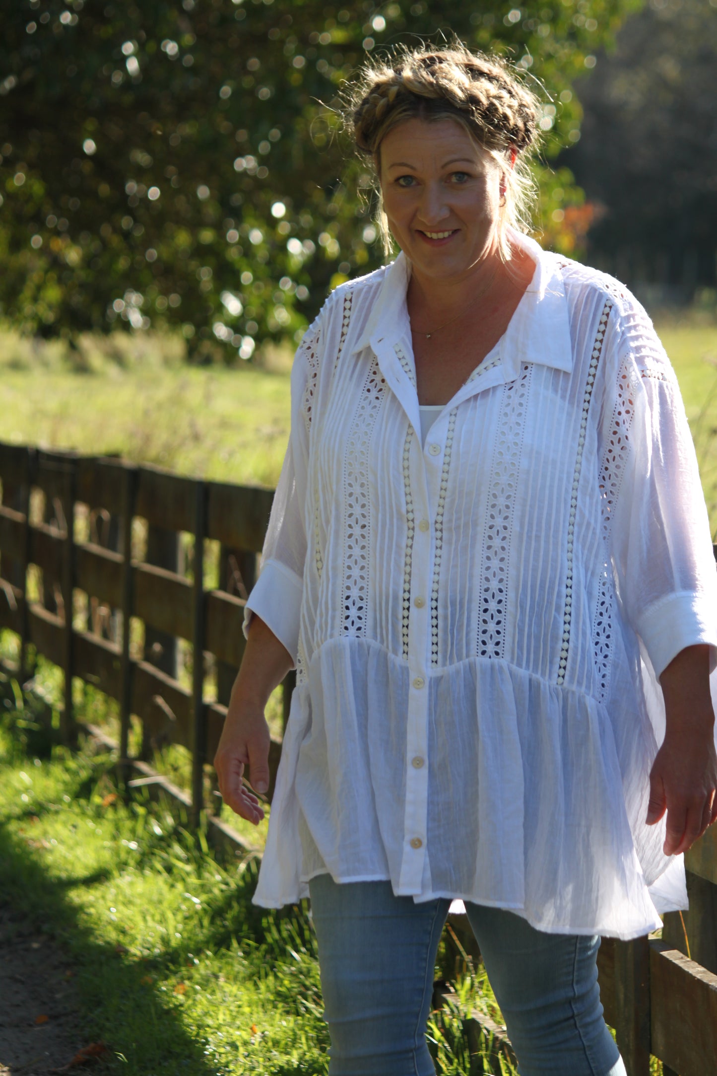 Lace On Lace Blouse