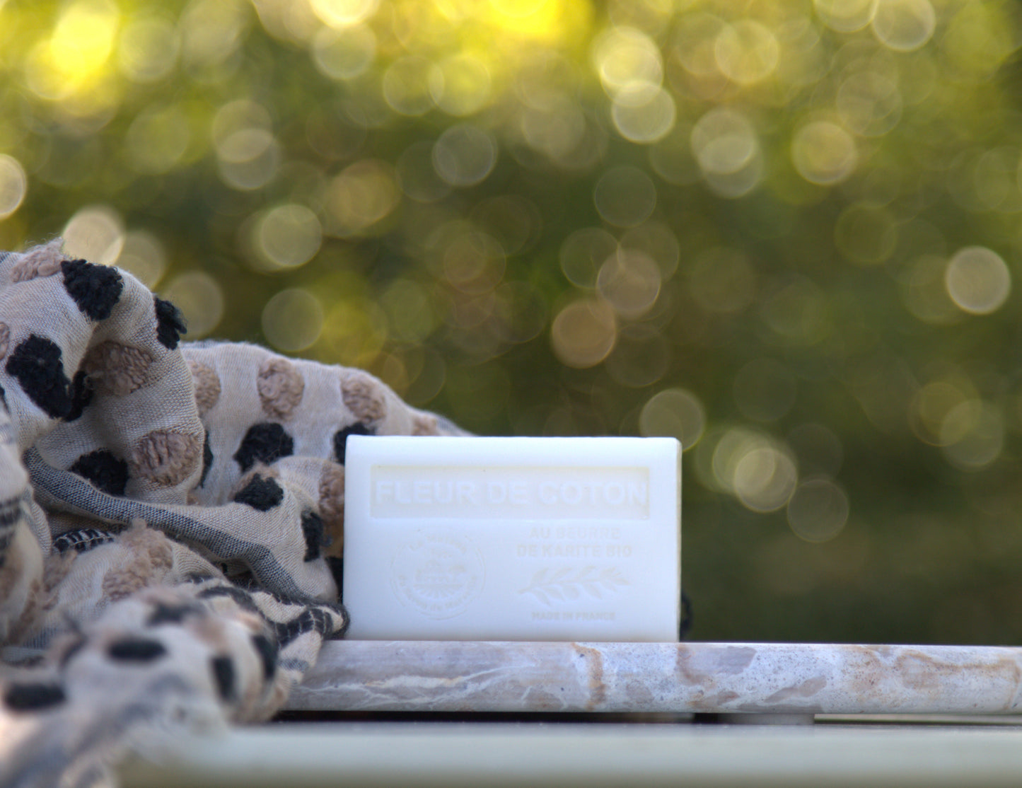 Cotton Flower French Market Soap