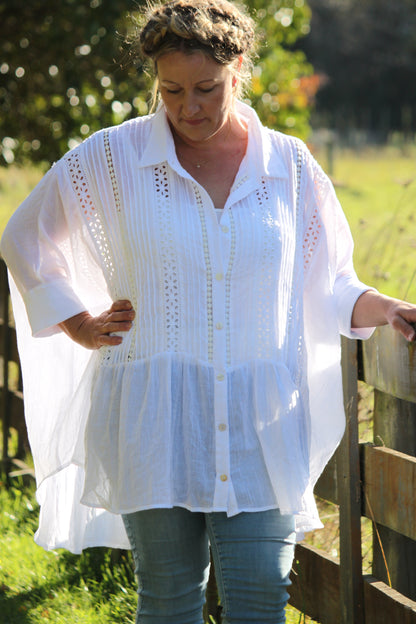 Lace On Lace Blouse