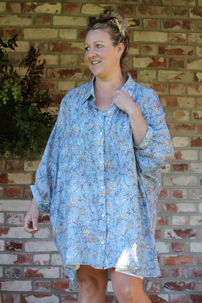 Let's Start Here Shirt Dress