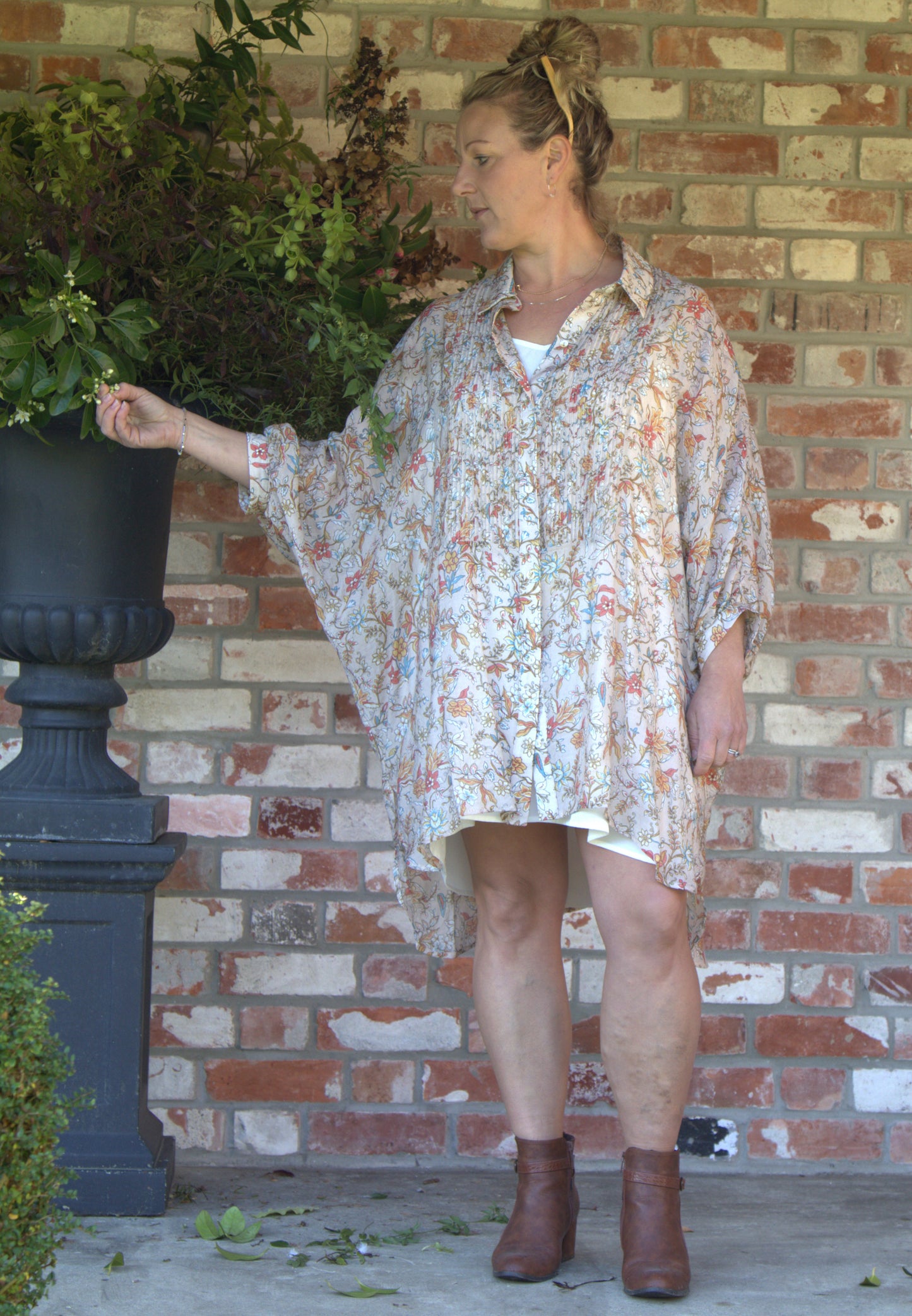 Let's Start Here Shirt Dress