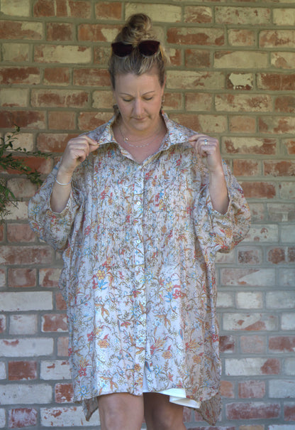 Let's Start Here Shirt Dress
