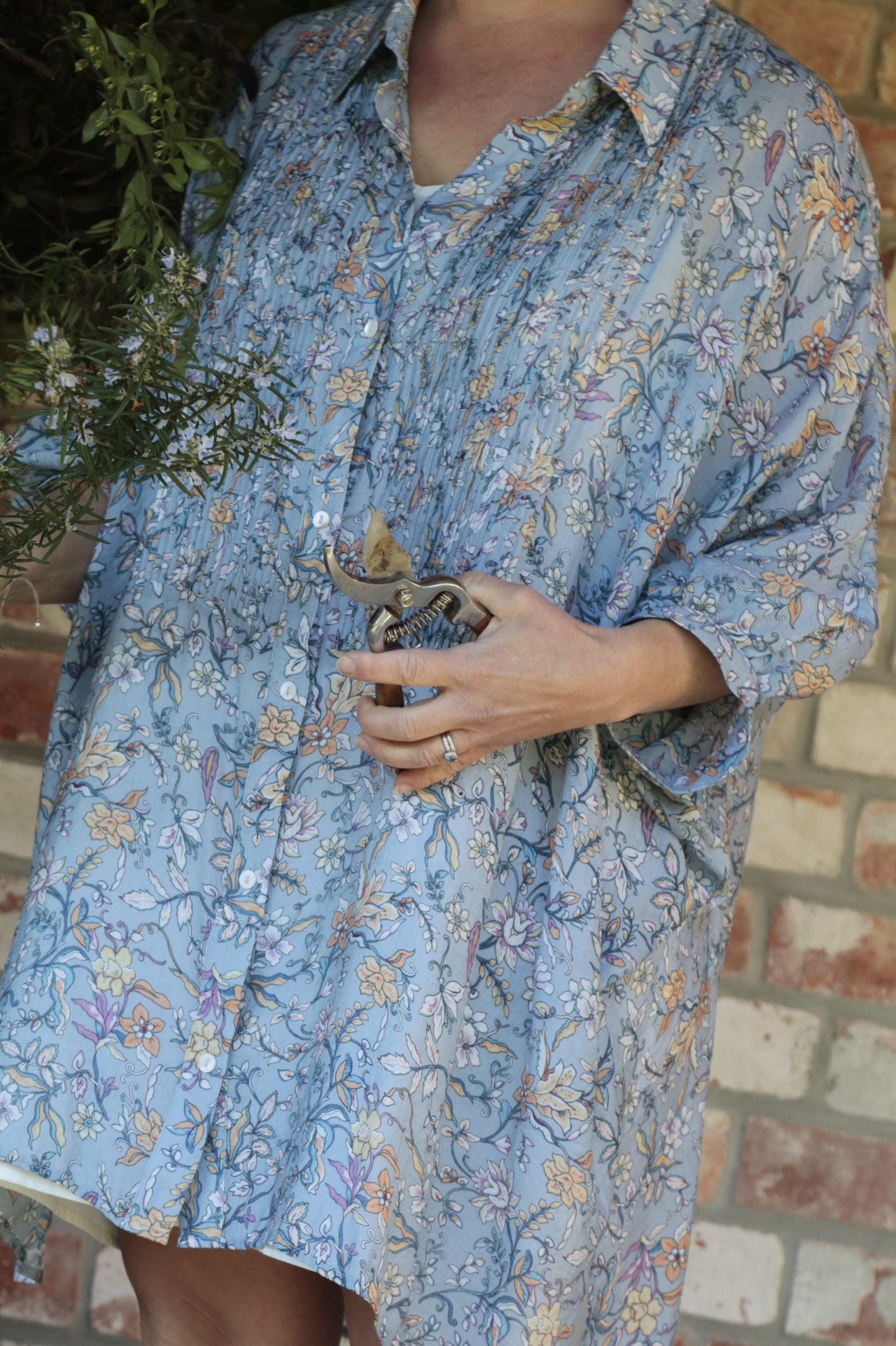 Let's Start Here Shirt Dress