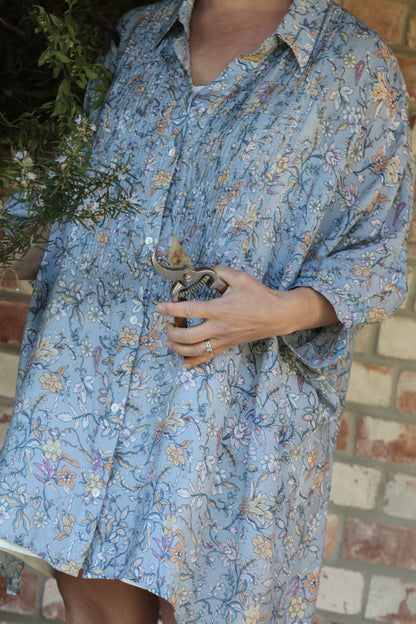 Let's Start Here Shirt Dress
