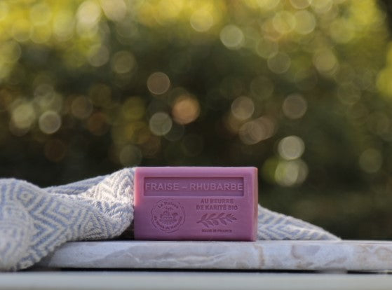 Strawberry & Rhubarb French Market Soap